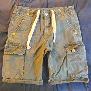 True Religion Heavy Weight Cargo Shorts